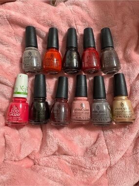 USED China Glaze Bundle